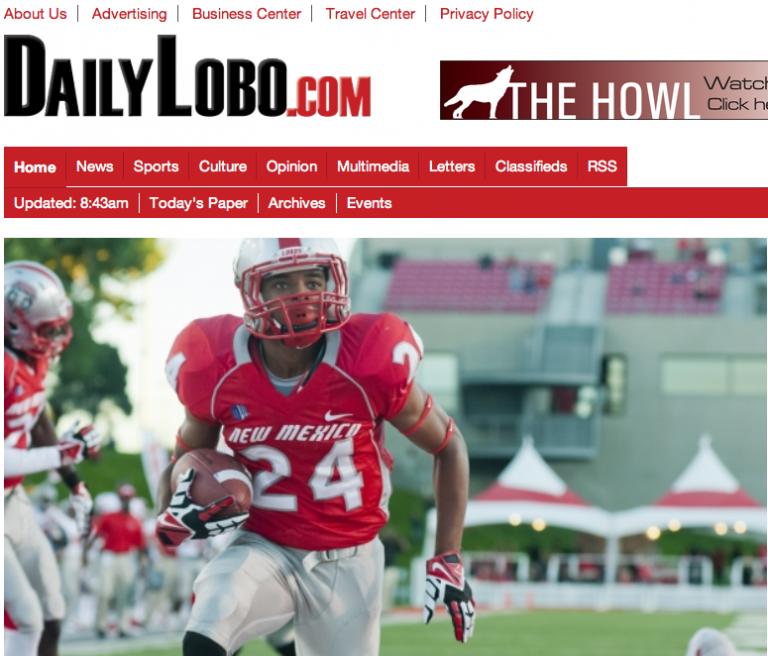 The New Mexico Daily Lobo