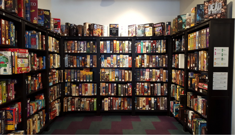 Board game cafe focuses on social experience