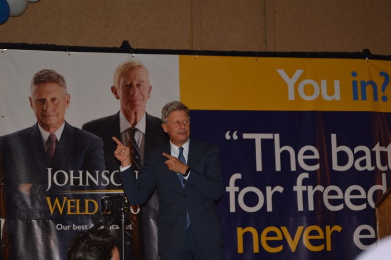 Gary Johnson Stays Active in Politics but not in Office