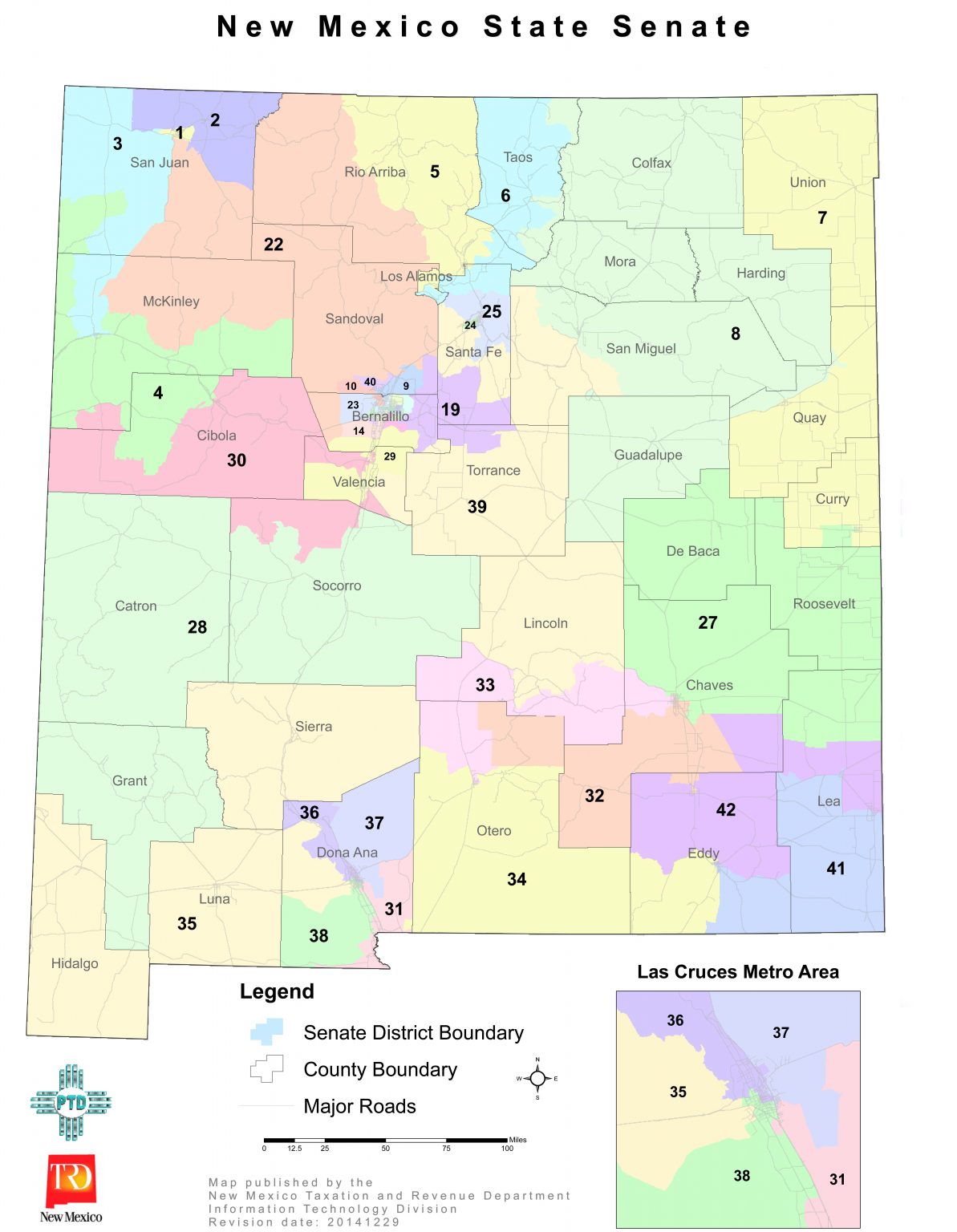 NM_legislature_Senate_MAP New Mexico News Port