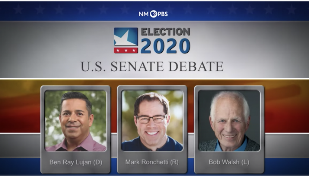 With the election looming, New Mexico Senate candidates go toetotoe