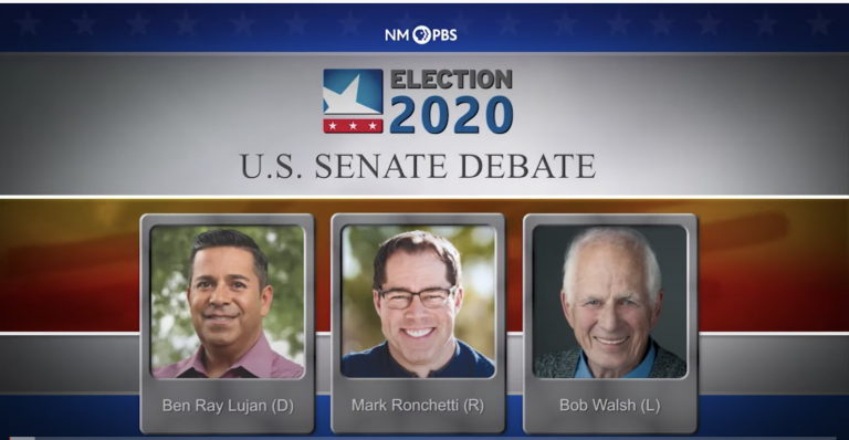 With the election looming, New Mexico Senate candidates go toe-to-toe in debate