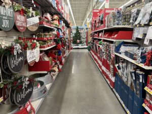 Holiday Aisle Photo Taken By Justine Collister