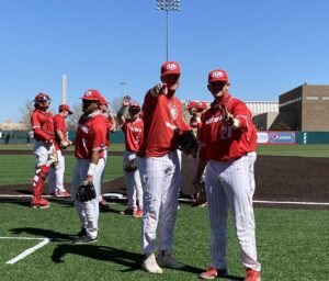 Lobo Players At Practice