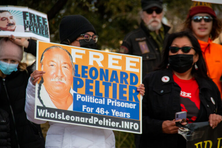 Clemency for Leonard Peltier demanded decades after his incarceration