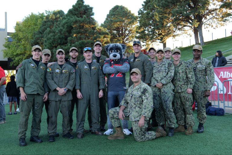 Military night sees success despite Lobos conference woes