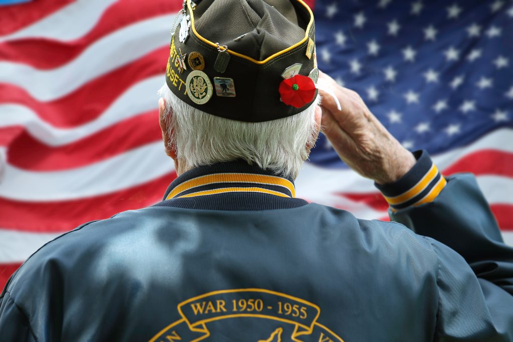 Veteran’s Saluting