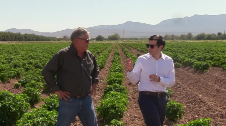 U.S. Secretary of Labor visits New Mexico chile farm