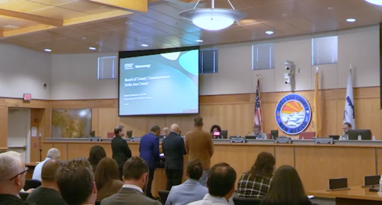 Oracle representatives update Doña Ana County Board of Commissioners on Project Jupiter