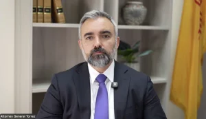 New Mexico Attorney General Raúl Torrez.