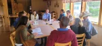 Sen. Heinrich and local agricultural members meet to discuss the rising costs of producing food