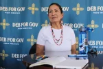 Haaland says she will hold the federal government’s feet to the fire as Governor