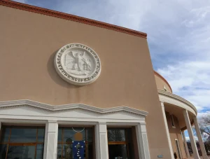 The Roundhouse in Santa Fe. Credit: Bella Davis/New Mexico In Depth